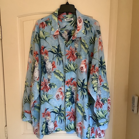 Mens 3XL Tommy Bahama shirt - Picture 2 of 3